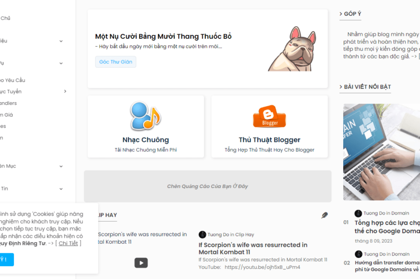 Ảnh kỷ niệm blog của mình theo thời gian