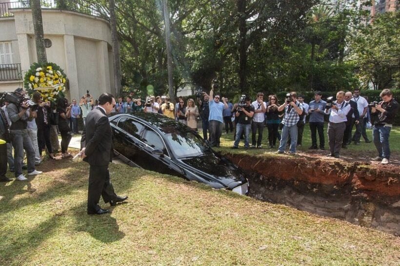 Brazilian Man's Plan to Bury His Bentley