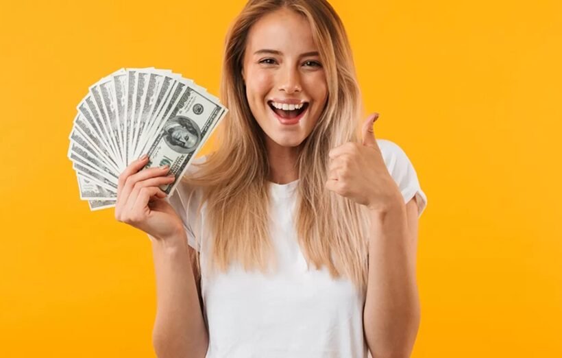 Girl with Money